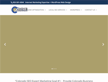 Tablet Screenshot of contentmarketingspot.com